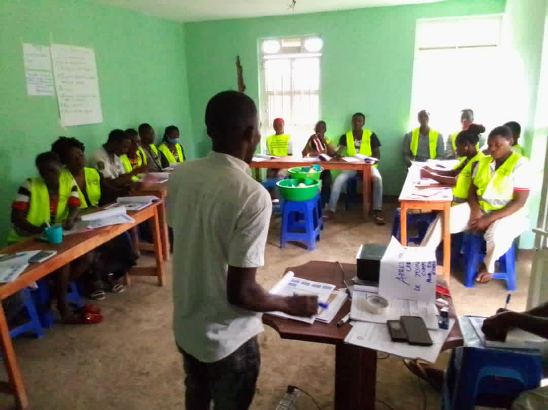 notre site de formation de rutshuru